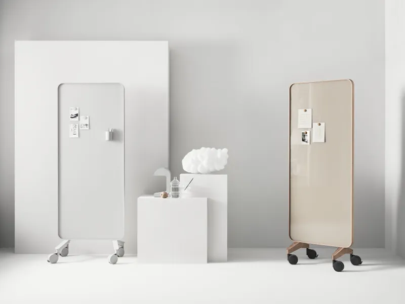 Presentation Media - Lintex Frame Mobile Glassboard